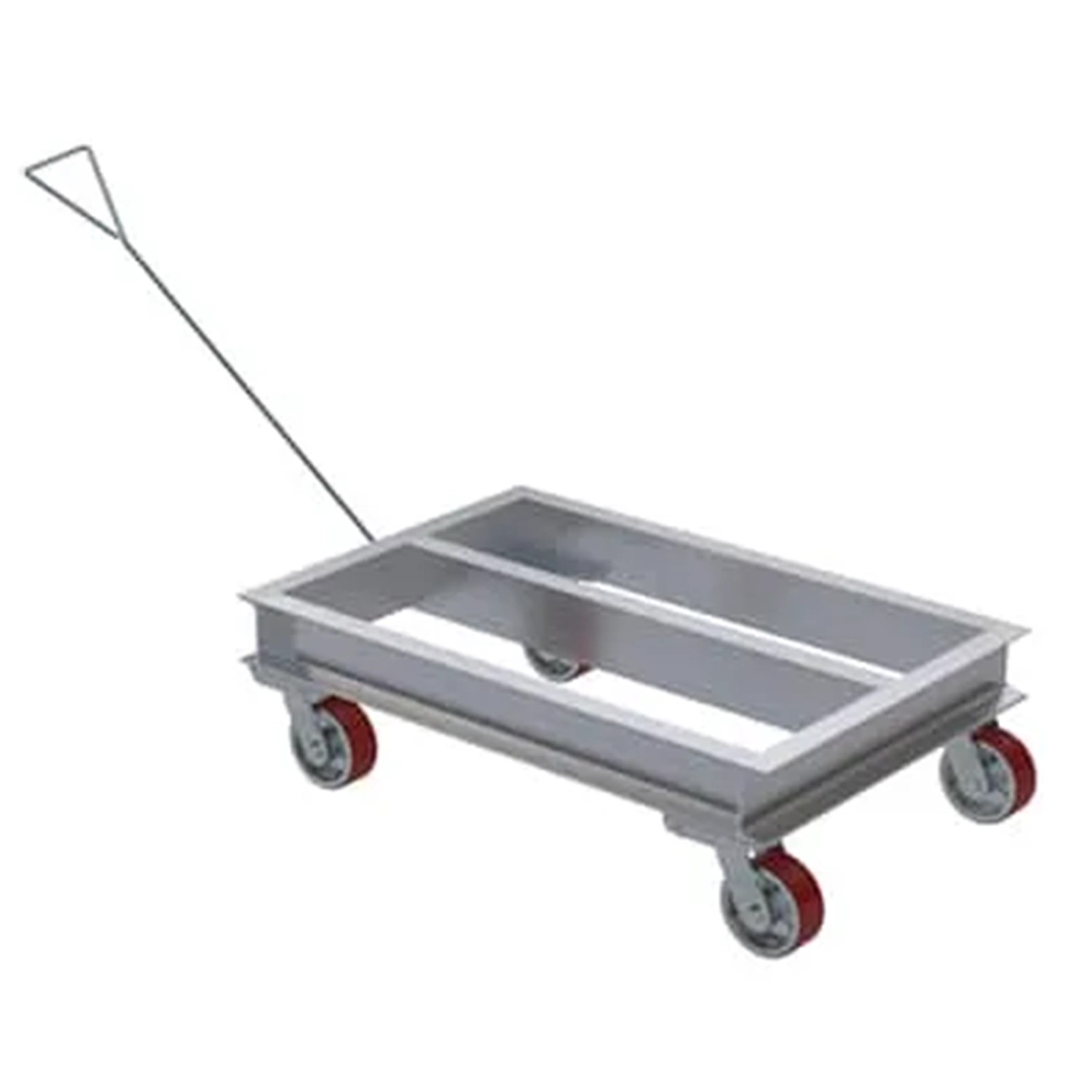 Vestil ( Aluminum Channel Dolly with Handle Silver ACP-2136-20-HDL )