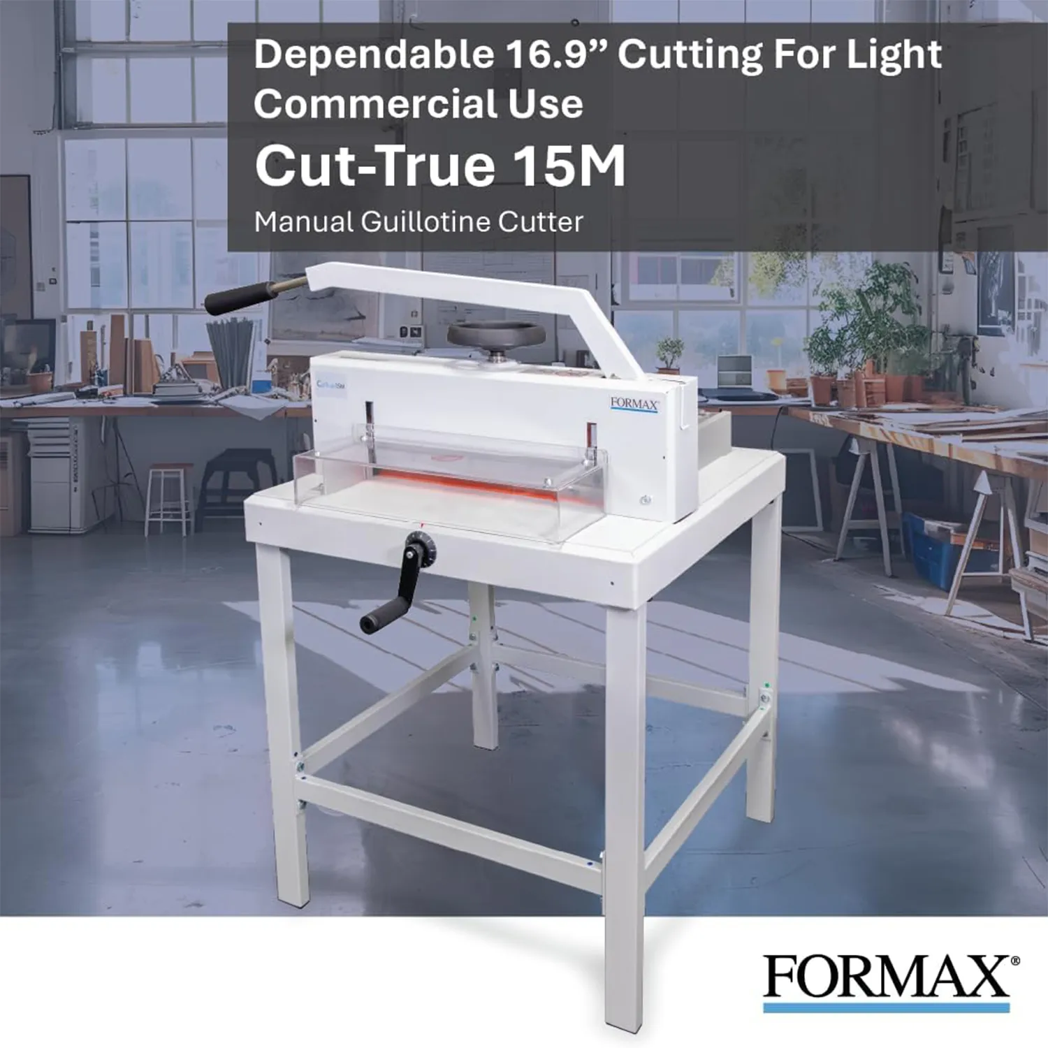 FORMAX Cut-True 15M Manual Guillotine Cutter