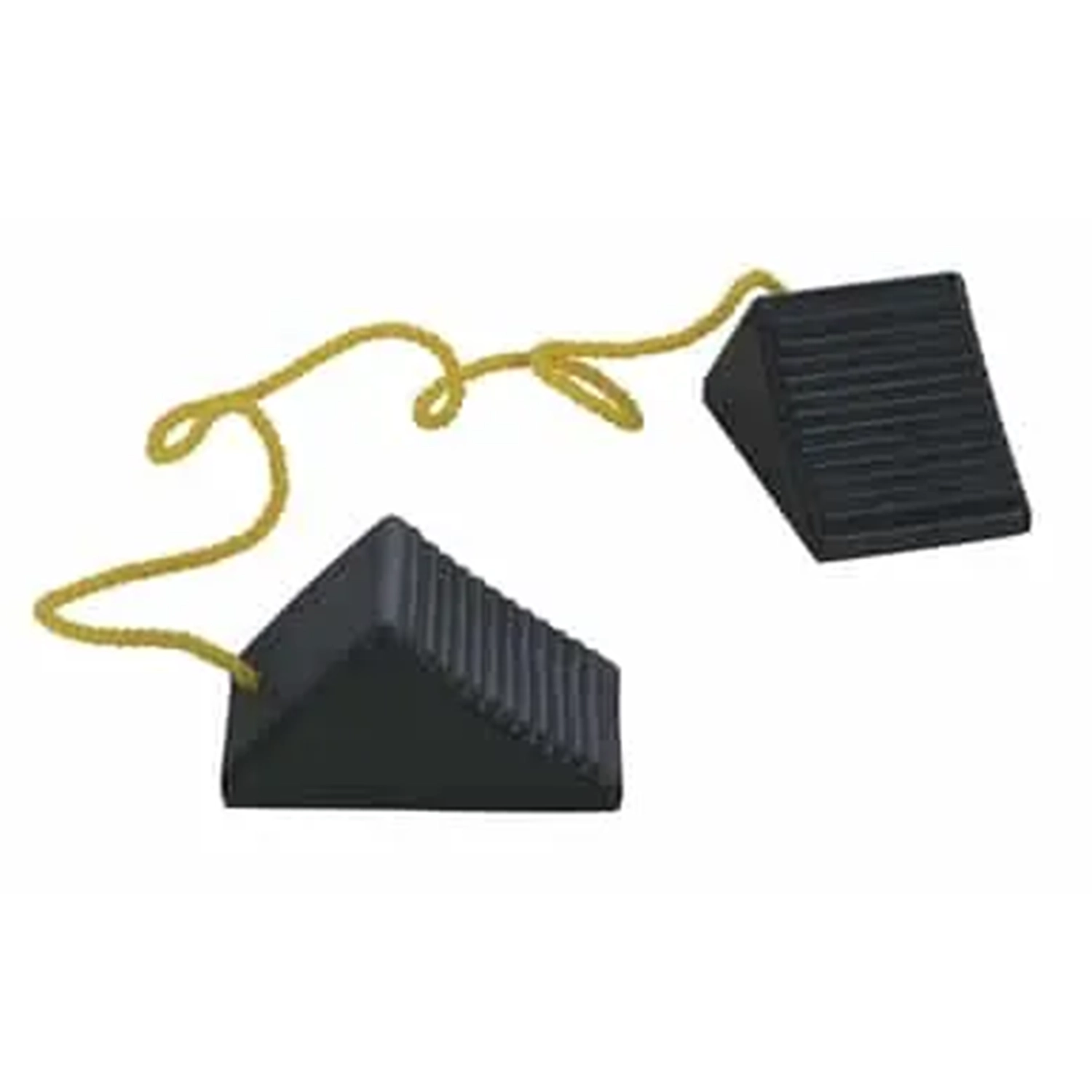 Vestil ( Molded Rubber Wheel Chock with Rope RWC-2-PR )