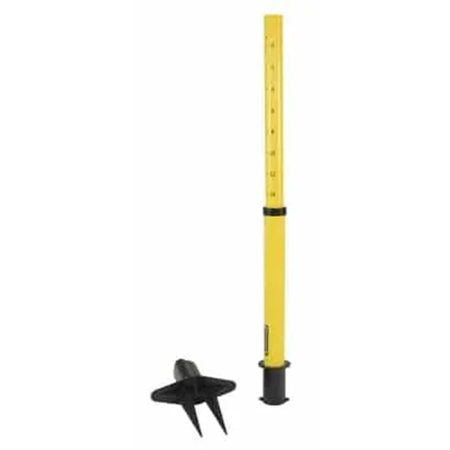 Vestil ( Plastic Web Barrier Stake Yellow / Black WBS-42 )