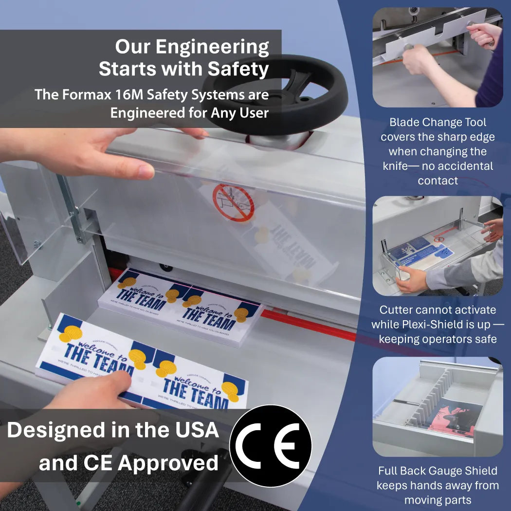 FORMAX Cut-True 16M Manual Paper Cutter